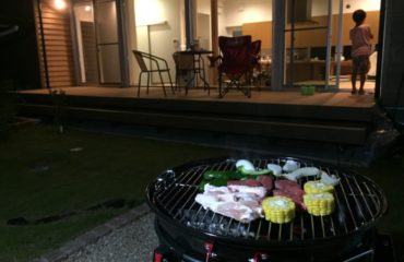 鹿児島市松陽台町モデルハウスBBQ