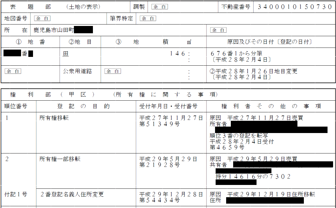 不動産（土地）に登記ができる権利（種類）について - HP